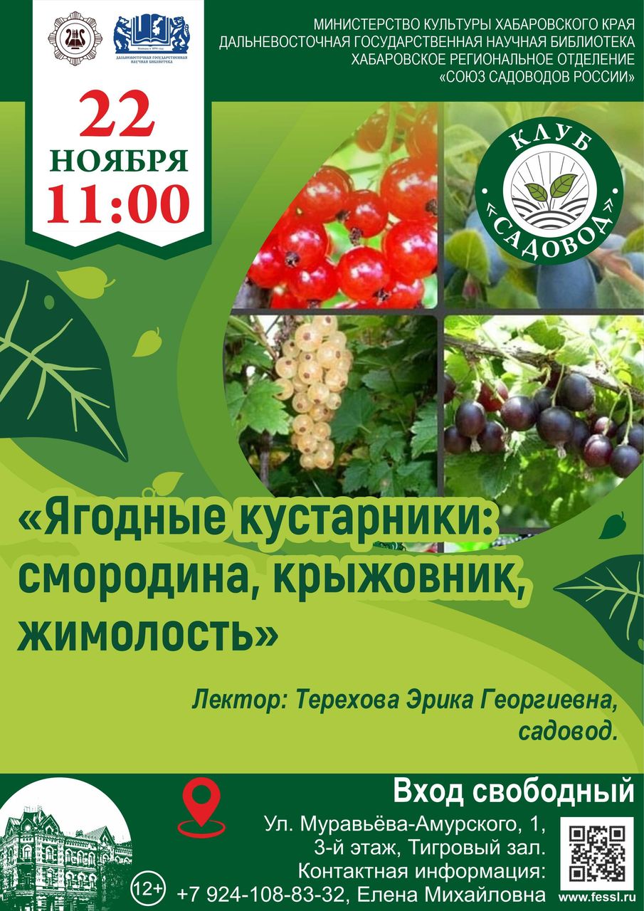 Клуб «Садовод»: Ягодные кустарники на даче: секреты хорошего урожая 